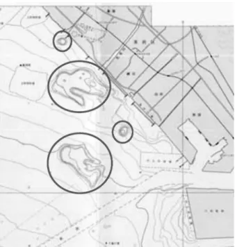 Fig.  11 . Schematic cross-section of the parts of a sandy 