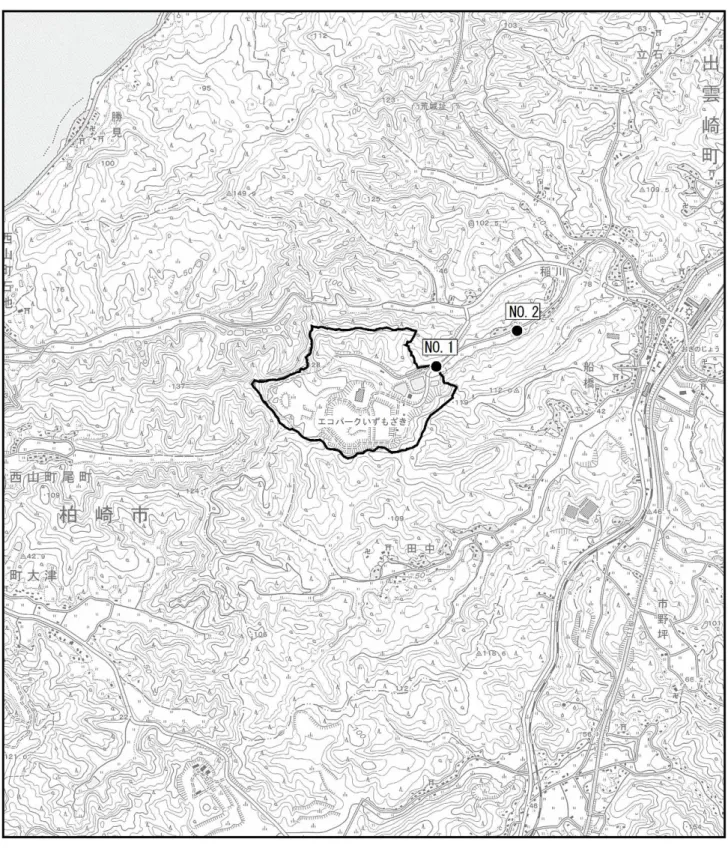 図 5.2-11  施設稼働騒音・振動予測地点 