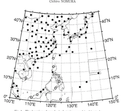 Fig.  2  shows  the  geographical  distributions  of  factor  loading  of  five  components  and  these  percentage  variances  from  rotated  principal  components  analysis  for  the  850  hPa  temperature  anomaly