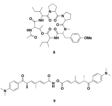 Figure 10.   本研究にて単離した  2  種の新規自然免疫応答抑制物質