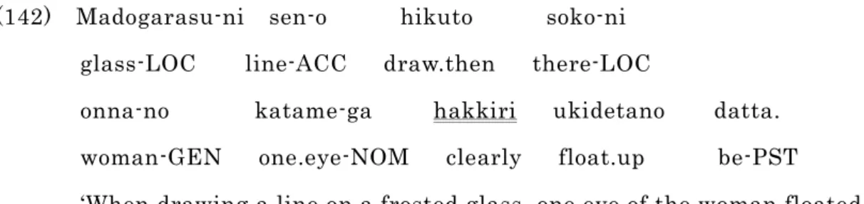 Table 15: Frequently found verbs and their categories 