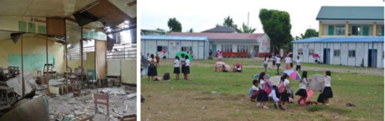 Figure  4.1  Damaged  classroom  (San  Jose ES, July 2015) 