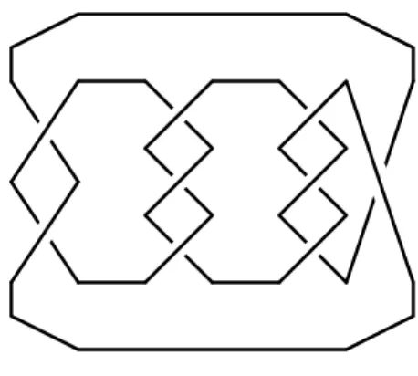 Figure 1. Montesinos knot M (1/2, 1/3, − 2/3)