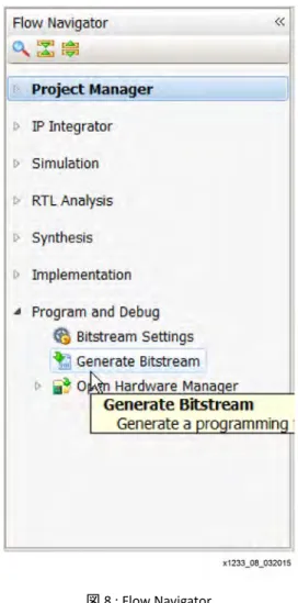 図 8 : Flow Navigator
