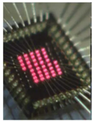 Fig. 1  40ch VCSEL array for laser printer of RICOH. 