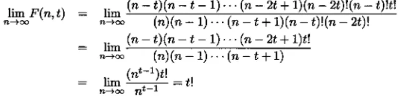 Table 1 compares positive integer values t versus \displaystyle \min\{n\in \mathbb{Z}>0|F(n, t)>1\} 