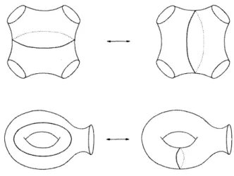 FIGURE 1. The two types of elementary move.