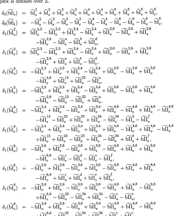 FIGURE 7. Co-orientations for $\overline{bII}_{*}^{d}$