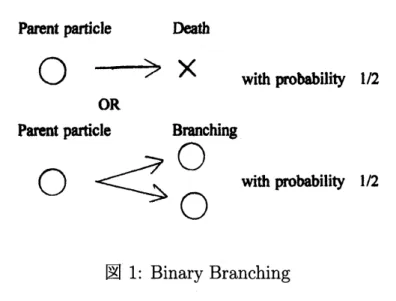 図 1: Binary Branching