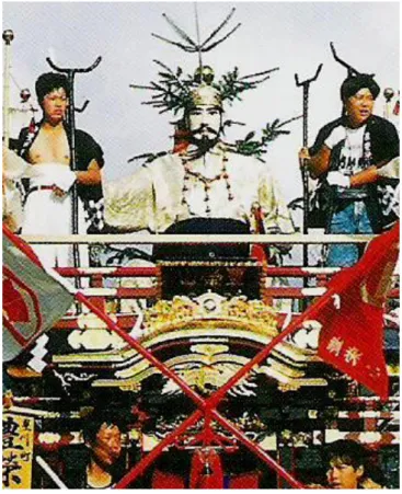 図 16  山車の青木  （出典：江差町 1999） 