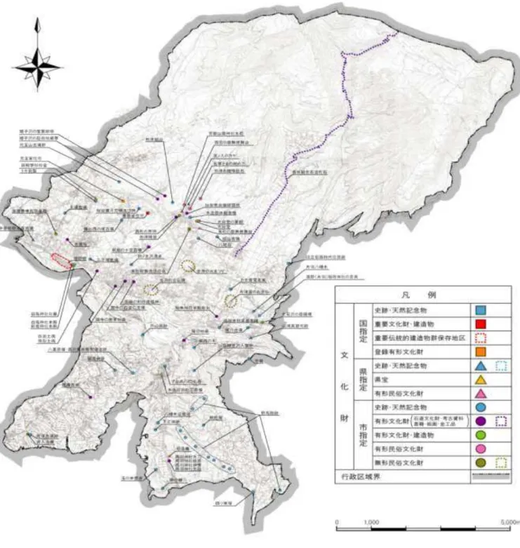図 国ヷ県ヷ市指定文 財 状況