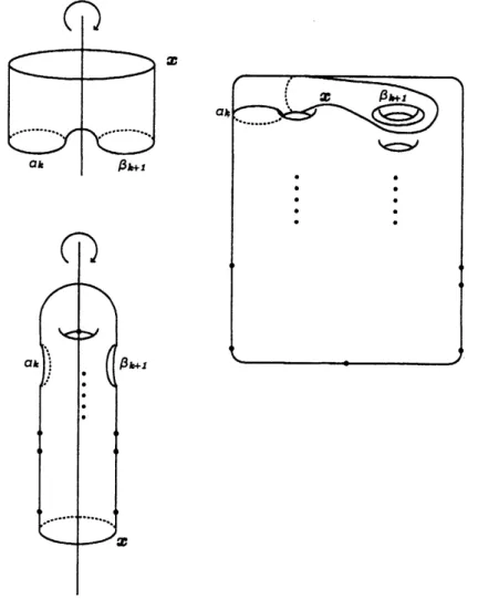 Figure 6: The involution $I$ on $\Sigma_{g,b}$