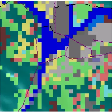 図 5.2-7 取り出しただけのデータでの描写 埋没している部分が見られる 