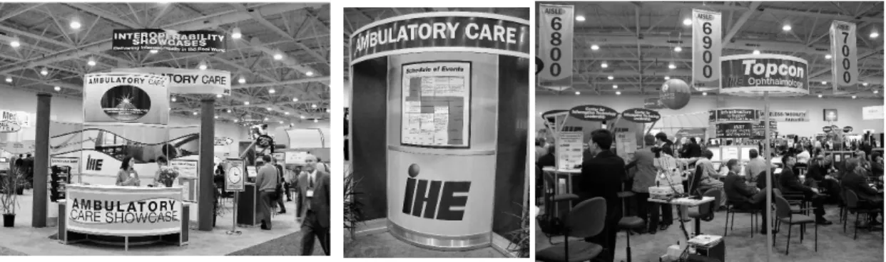 Fig. 3  The IHE demonstration at the HIMSS 2005.
