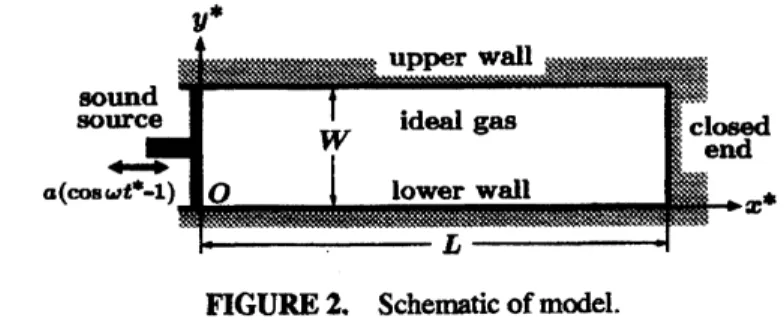 FIGURE 2. Schematic of model.