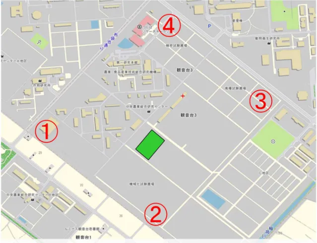 図 4 観音台第 4 事業場内の配置図 