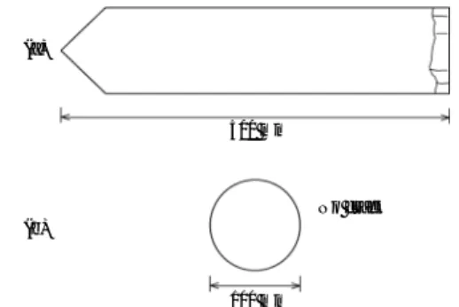 Fig. 9 Schematic illustrations of cracks on (a) the crystal sur- sur-face and (b) cut sursur-face of the crystal grown under the modified temperature distribution condition
