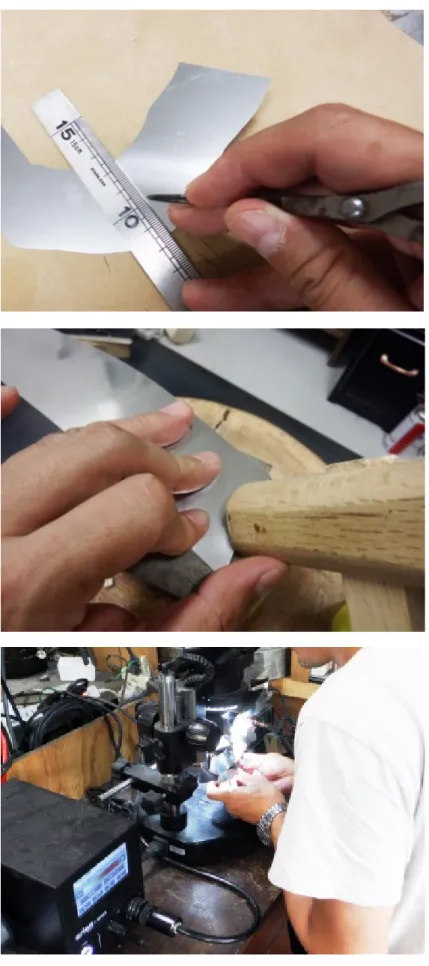 Fig. 2.14 曲げ加工と接合の様子