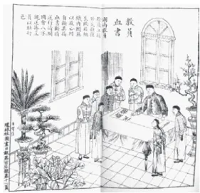 図 4 議員之国会熱 文：不明／絵：陸安鋼 図 5 教員血書 文：不明／絵：陸子常 図 6 議員亦睡着了 文：不明／絵：不明  預備立憲公会というのは，1906 年 9 月の「預備立憲」の詔勅発布を直接的な契機に， 孝胥，張謇，湯寿潜等の民間の立憲派が憲政導入の促進を目標として創設した政治結社であり，憲政研究会や上記の江蘇教育総会，上海勧学所などとともに，当時の諮議局設置問題などにも深く関与した立憲推進団体であ（17） る．ここでは，立憲運動における公会の役割に対し「無窮の希望を禁じ得ず」として，大きな期待