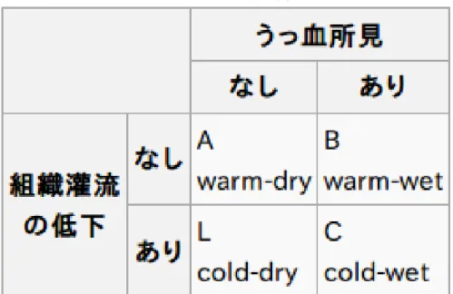 図 3 Stevenson-Noria の分類