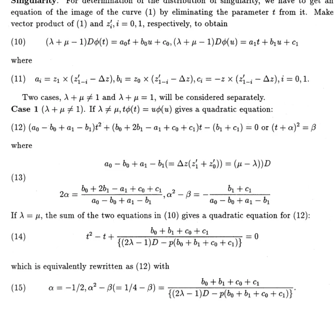 Table 2. The sequences of signs at $0$ and $\infty$ for $0<\lambda,$ $\mu<c(p)$ .
