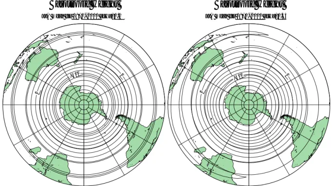 図 23: 南半球 7 月気候値図．プラネタリー波 の振幅 0.0 倍