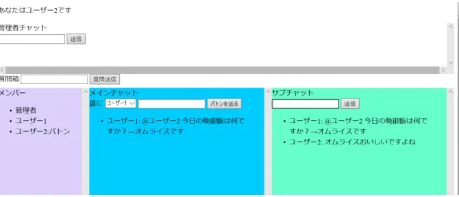 図 3 CallaBaton のユーザインターフェイス 継続的に回すことができる． 6. おわりに 本稿では，コワーキング・スペースにおける利用者同士 のボトムアップなコミュニケーションを促進するための新 規なコミュニケーションメディアである CollabBaton を提 案した． CollabBaton は， SNS などで娯楽的コミュニケー ションとして楽しまれている「バトン」をヒントに，その 回答強制力などの特長を利用したメディアである．現在， CollaBaton を実際に利用したユーザスタディを実