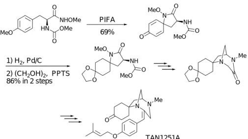 Fig. 7 Structure of azaspiredienone 