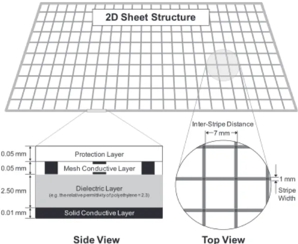 Fig. 1 Basic structure of the 2D sheet.