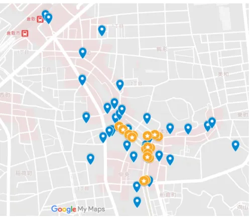 図 7.2: Wi-Fi・iBeacon アクセスポイント設置場所