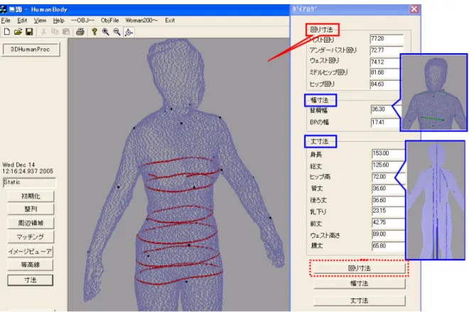 図 6.31: 自動寸法の結果