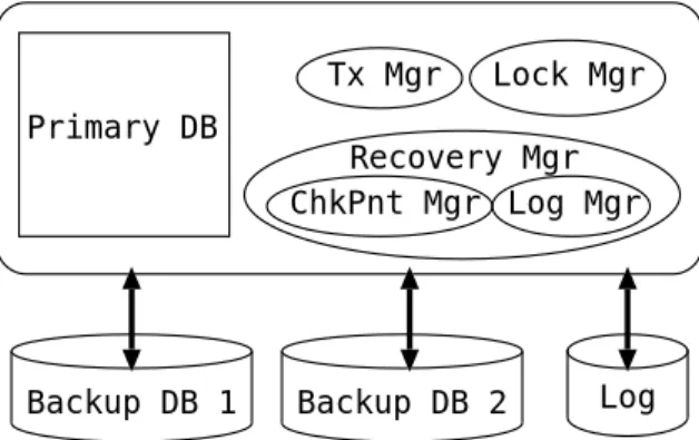 図 3.1: P*TIME のアーキテクチャ