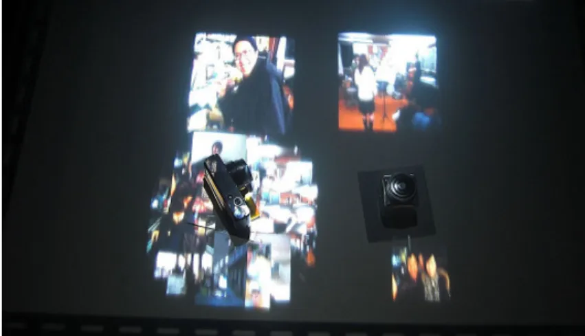 図 4.6: 写真の送信操作 1