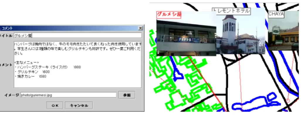 図 3.12: ダイアログ 図 3.13: 変更前の表示