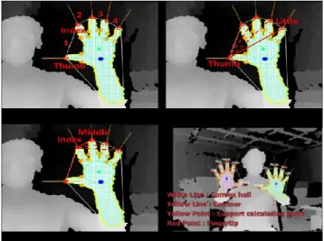 Figure 4. Finger identification 