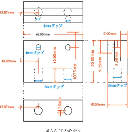 図 3.6  ②の設計図 