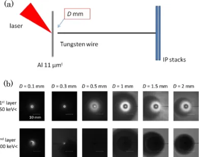 Fig. 1. (a)Experimental setup to observe the special  distributions of electron  emissions