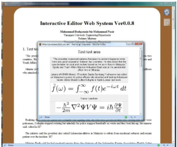 Figure 11: Rearrange paragraph order    This function can be initialized via the  context menu