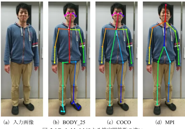 図  3.5  出力の例（Body Model : COCO） 