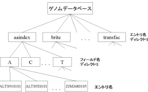 図 4.5: エントリからのフィールド抽出