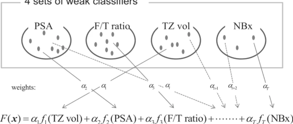 Figure 4.1: The sketch of the AUCBoost algorithm