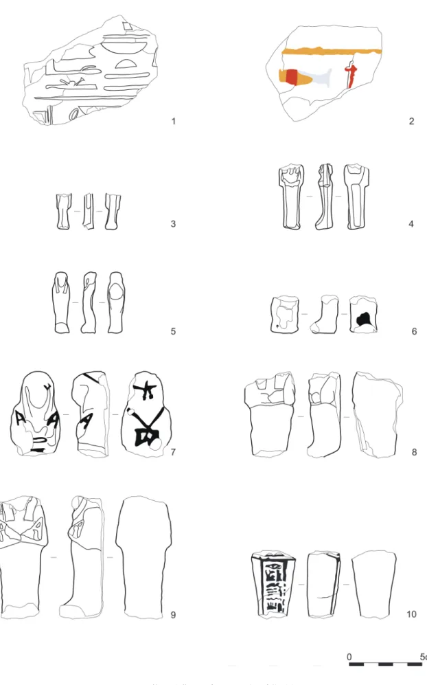 図 4　第 47 号墓およびその周辺出土遺物（1） Fig.4  Major finds from TT47 and its vicinity (1)