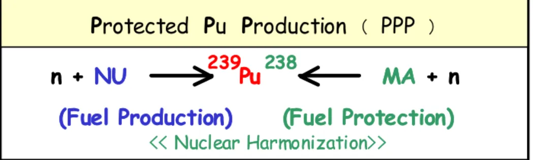 図 1  Protected Plutonium Production（PPP）概念の基本原理 