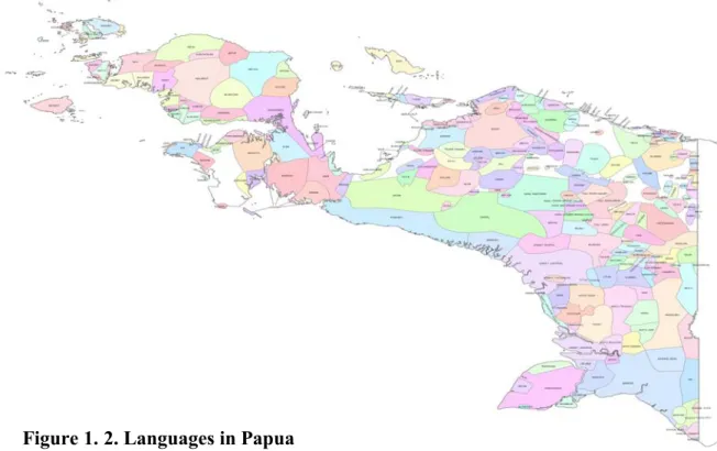 Figure 1. 2. Languages in Papua 