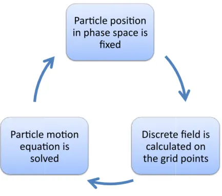 Figure 2.3: The PIC cycle in MEGA code.