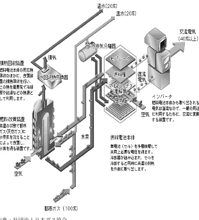 図 5.3  燃料電池システムの詳細図