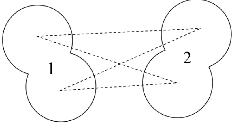Figure 2.1 The interaction site model. 