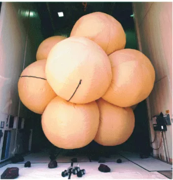 図 3.3: 火星探査機 着陸用エアバック