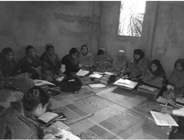 Figure 4-3 Shasthya Sebikas’ are in refreshers training at regional office (source: 