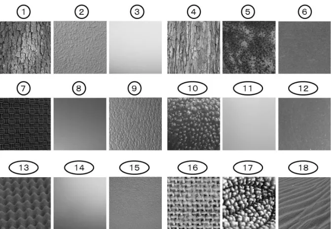 図 4.1: 実験に用いた画像群 1
